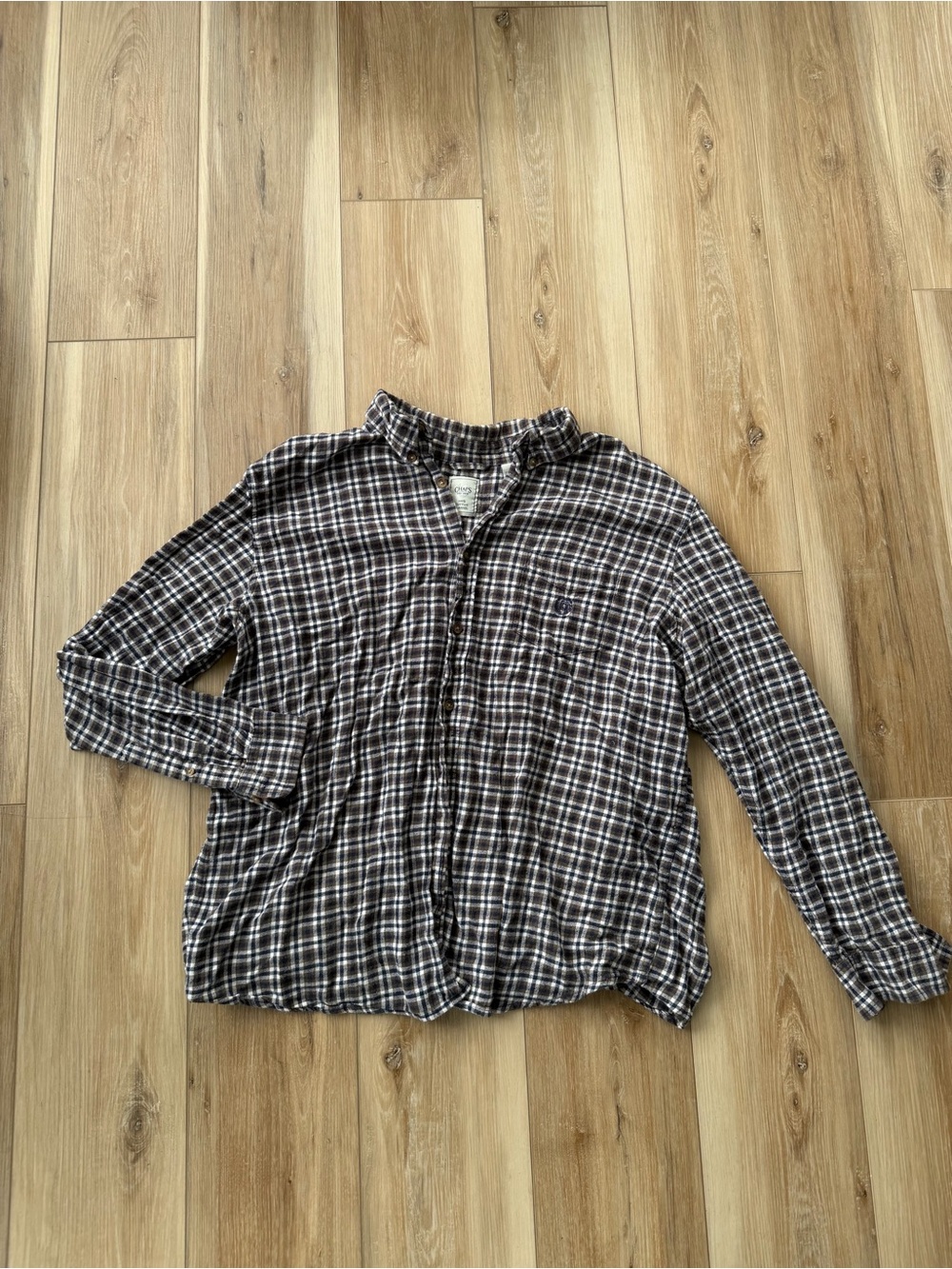 Chaps Plaid Cotton Button-Down Shirt